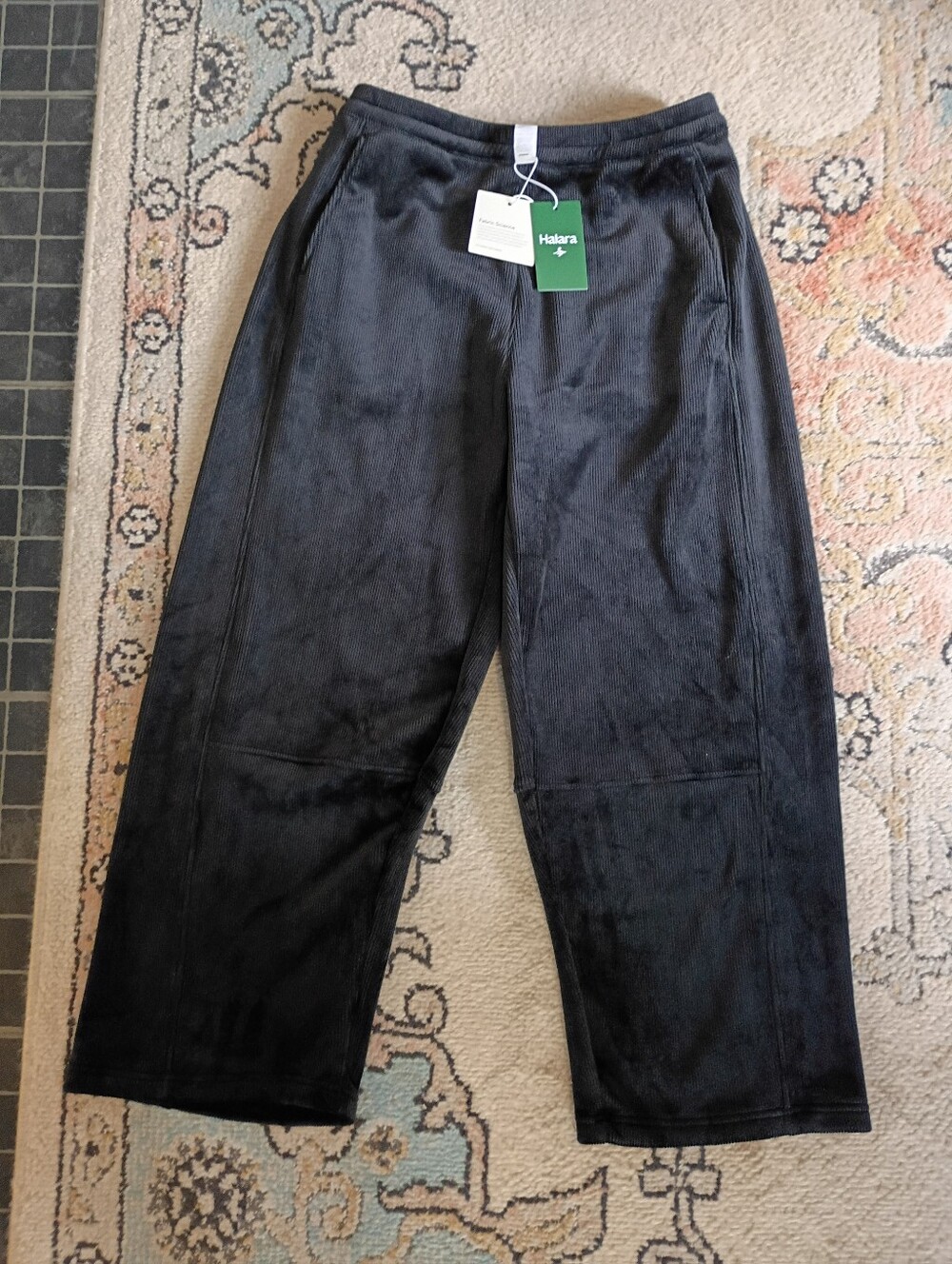 HALARA Black Wide Leg Pants